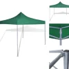 Outlet Partytält & paviljoner - Living Grönt hopfällbart tält 3 x 3 m Tält & Lusthus