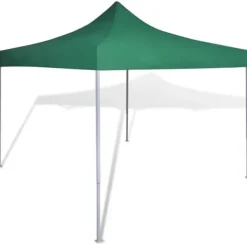 Outlet Partytält & paviljoner - Living Grönt hopfällbart tält 3 x 3 m Tält & Lusthus