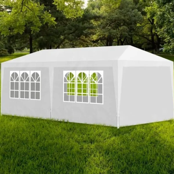 Partytält & paviljoner - Living Partytält 3x6 m vit