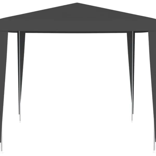 Partytält & paviljoner - Living Professionellt partytält 2,5x2,5 m antracit 90 g/m²