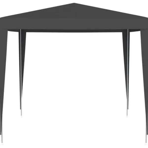 Partytält & paviljoner - Living Professionellt partytält 2,5x2,5 m antracit 90 g/m²