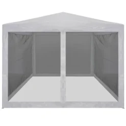 Discount Partytält & paviljoner - Living Partytält med 4 sidoväggar i nät 4x3 m Tält & Lusthus