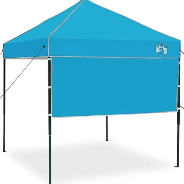 Partytält - Vindskyddat utomhustält för fester | Färg: Blå | Storlek: 200x200 cm