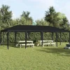 Online Partytält Antracit och vitt 800 x 400 x 266 cm Tält & Lusthus