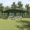 vidaXL Partytält Grön 600 x 400 x 266 cm Polyeten och Stål