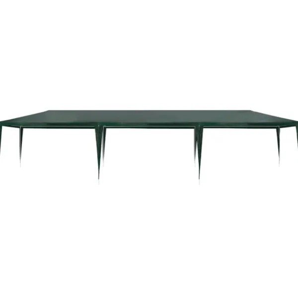 vidaXL Partytält PE 3x9 m grön
