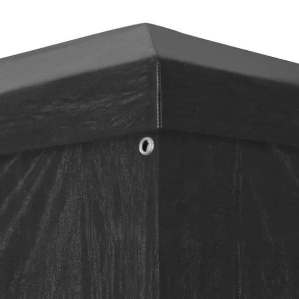 Partytält 3x9 m - UV- och vattenbeständigt med fönster | Färg: Antracit | Storlek: 3x9 m