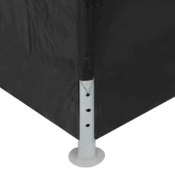 Partytält 3x12 m antracit - UV- och vattenbeständigt | Färg: Antracit | Storlek: 3x12 m