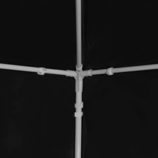 Partytält 3x12 m antracit - UV- och vattenbeständigt | Färg: Antracit | Storlek: 3x12 m