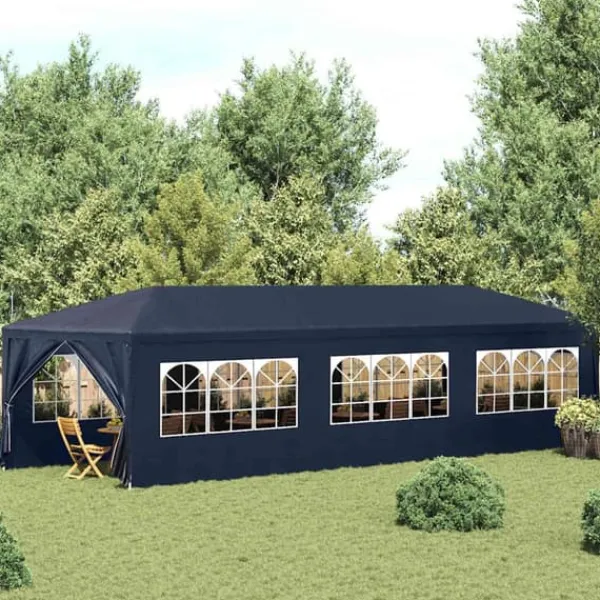 vidaXL Partytält 3x9 m blå