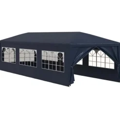 vidaXL Partytält 3x9 m blå
