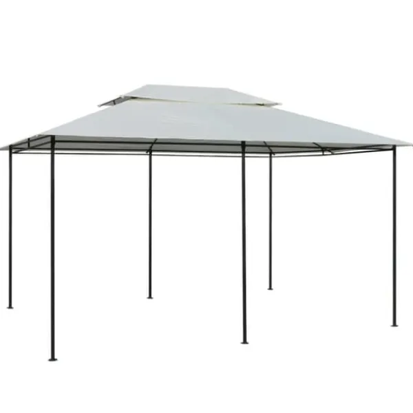 Sale Paviljong med draperier 4x3 m vit - Paviljong - Paviljonger - Home & Living Tält & Lusthus