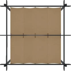 Paviljong med infällbart tak 3x3 m taupe - Paviljong - Paviljonger - Home & Living