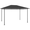 Online Paviljong med massiv stålkonstruktion för utomhusbruk | Färg: Antracit | Storlek: 384x281x270 cm Tält & Lusthus