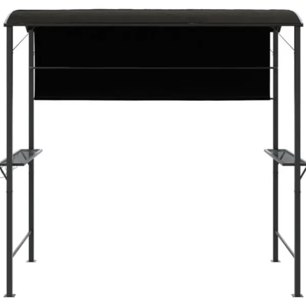 Paviljong med tak för utomhusevenemang - Robust och vattentålig | Färg: Antracit | Storlek: 220x110x200 cm