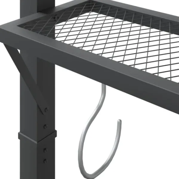 Paviljong med tak för utomhusevenemang - Robust och vattentålig | Färg: Antracit | Storlek: 220x110x200 cm