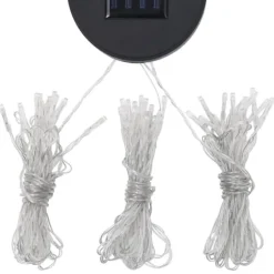 New Paviljong myggnät och ljusslinga LED 3x3x2,73 m taupe 180 g/m² - Paviljong - Paviljonger - Home & Living Tält & Lusthus