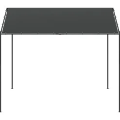 Discount Paviljong 3x3 m i antracit med stålram och polyester | Färg: Antracit | Storlek: 3x3 m Tält & Lusthus
