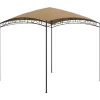 New Paviljong 3x3x2,65 m taupe 180 g/m² Tält & Lusthus