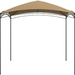 New Paviljong 3x3x2,65 m taupe 180 g/m² Tält & Lusthus