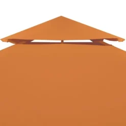 Paviljongtak 310 g/m² - Väderbeständigt och hållbart | Färg: Orange | Storlek: 3 x 3 m