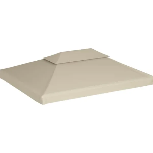 New Paviljongtak 310 g/m² vattentätt | Beige | Storlek: 3 x 4 m Tält & Lusthus