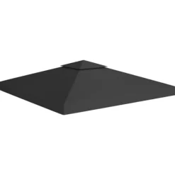Best Paviljongtak med ventilering 310 g/m² 3x3 m svart - Paviljong - Paviljonger - Home & Living Tält & Lusthus