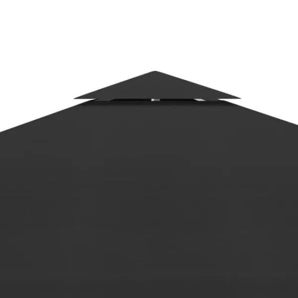 Best Paviljongtak med ventilering 310 g/m² 3x3 m svart - Paviljong - Paviljonger - Home & Living Tält & Lusthus