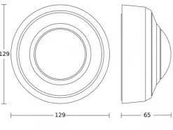 PD-8 COM1 AP närvarosensor vit