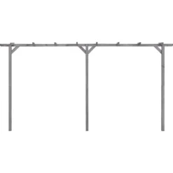 Pergola - - 400x40x205 cm - Imregnerad furu - Vädertålig - Modern design Valvbågar, Spaljéer, Bersåer & Pergolor