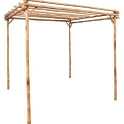 vidaXL Pergola bambu 170x170x220 cm