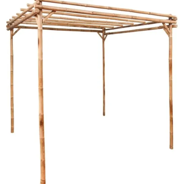 vidaXL Pergola bambu 170x170x220 cm