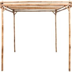vidaXL Pergola bambu 170x170x220 cm