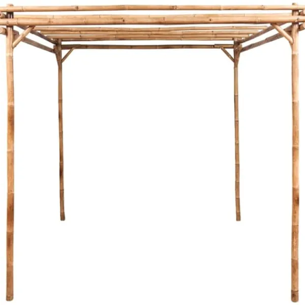 vidaXL Pergola bambu 170x170x220 cm