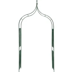 Sale Pergola för klätterväxter mörkgrön Valvbågar, Spaljéer, Bersåer & Pergolor
