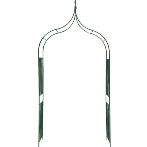 Sale Pergola för klätterväxter mörkgrön Valvbågar, Spaljéer, Bersåer & Pergolor