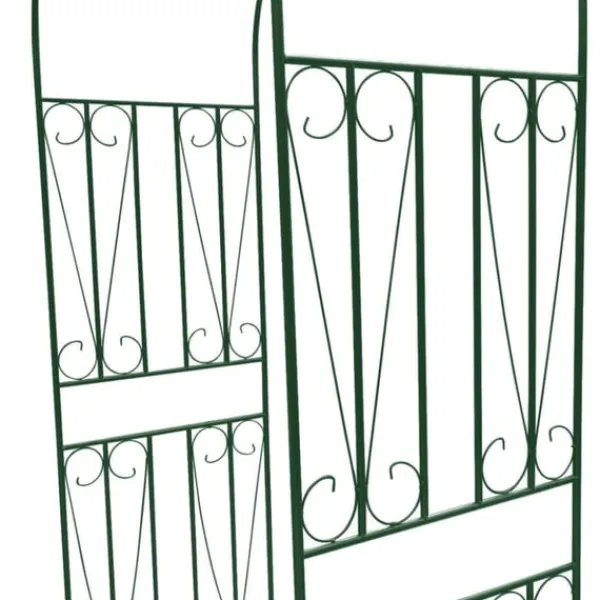 Sale Pergola för klätterväxter mörkgrön Valvbågar, Spaljéer, Bersåer & Pergolor