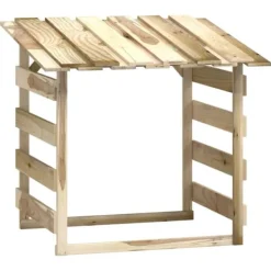 Sale Pergola med tak 100x90x100 cm impregnerad furu Valvbågar, Spaljéer, Bersåer & Pergolor