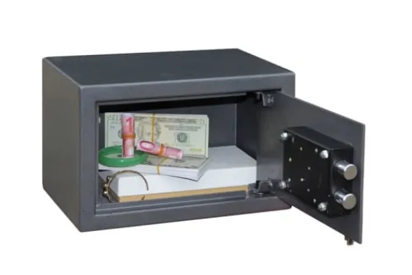Phoenix Safe Co. VELA HOME & OFFICE, grafit, Metallisk, nyckel, 10 l, Stål, 310 mm, 200 mm