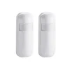 PIR Rörelsesensor, Trådlös 433MHz, Kompatibel med Larm System,2PCS