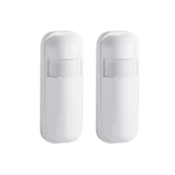 PIR Rörelsesensor, Trådlös 433MHz, Kompatibel med Larm System,2PCS