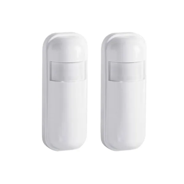 PIR Rörelsesensor, Trådlös 433MHz, Kompatibel med Larm System,2PCS