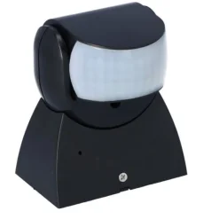 New PIR-rörelsedetektor DR-04B - svart, IP65 Rörelsedetektorer