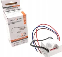 PIR-RÖRELSESENSOR 230V 800W LED MED SENSOR
