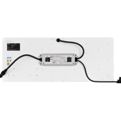 Plant Growth Grow Lamp Full Spectrum 60 x 24 cm 468 LED 220 W Silver Kit För Växt- & Örtplantering