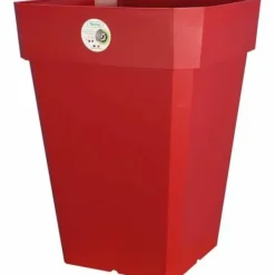 Sale Plant pot Riviera Soleilla Squared Red 40 x 40 cm Krukor & Växtbehållare