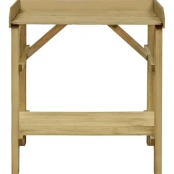 vidaXL Planteringsbord impregnerad furu 75x40x90 cm