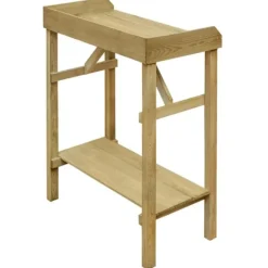 vidaXL Planteringsbord impregnerad furu 75x40x90 cm