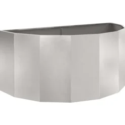 vidaXL Planteringskärl Silver 120 x 60 x 50 cm Rostfritt stål