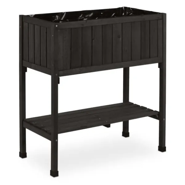 Outlet Planteringslåda, upphöjd, granträ, 80x74x38 cm Planteringsbänkar